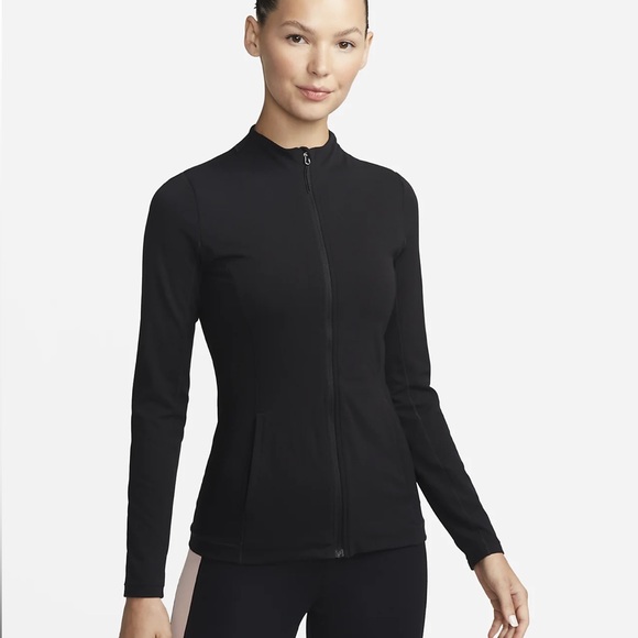 Nike Jackets & Coats Nike Yoga Drifit Luxe Womens Fitted Jacket